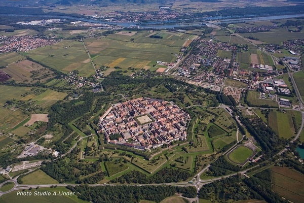 Neuf-Brisach Vogelperspektive &copy; Laurent Bechler