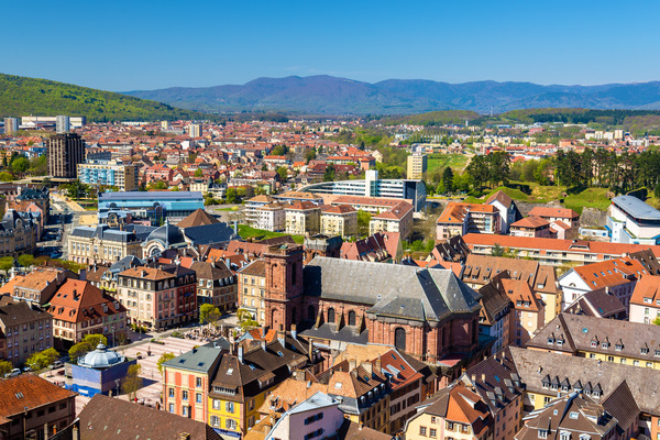 Blick auf Belfort 